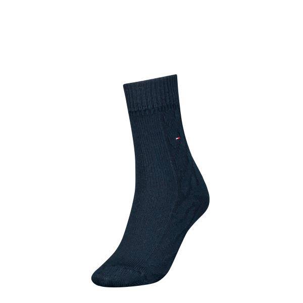 Tommy Hilfiger Woman Sock Cable Wool