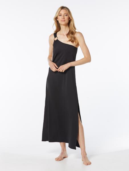 Michael Kors One Shoulder Kleed lang