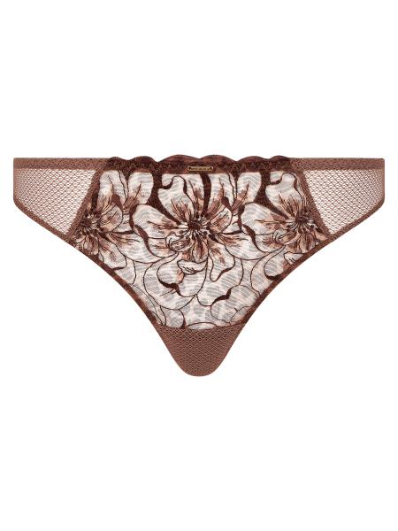 Chantelle Fleurs  leopard String