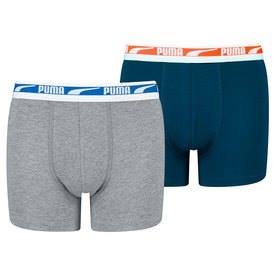 Puma Boys logo Jongensboxershort duopack